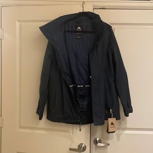 Slim Fit Burton Jet Set size XL Navy Blue Ski Jacket